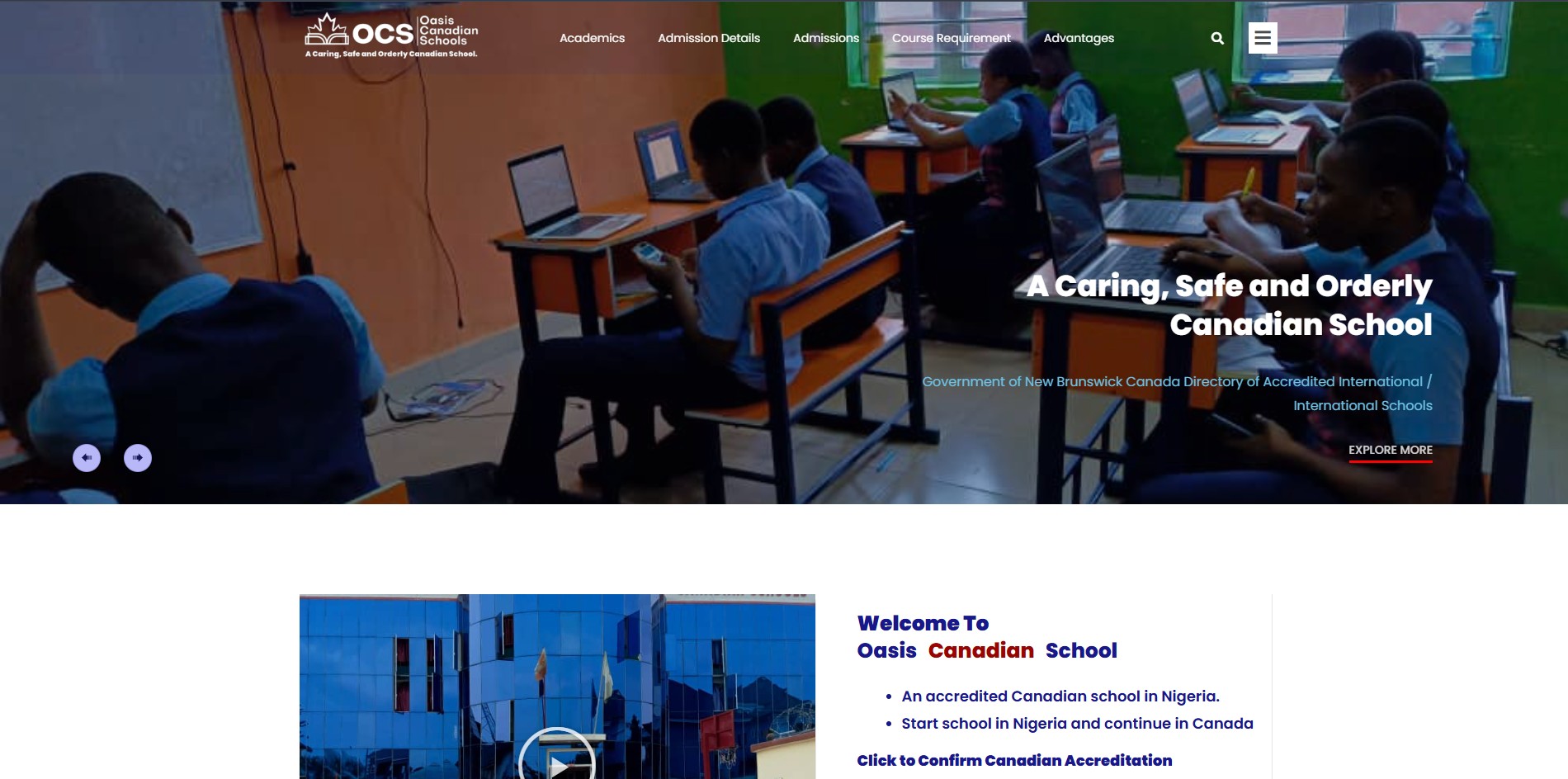 Oasis Canadian Schools